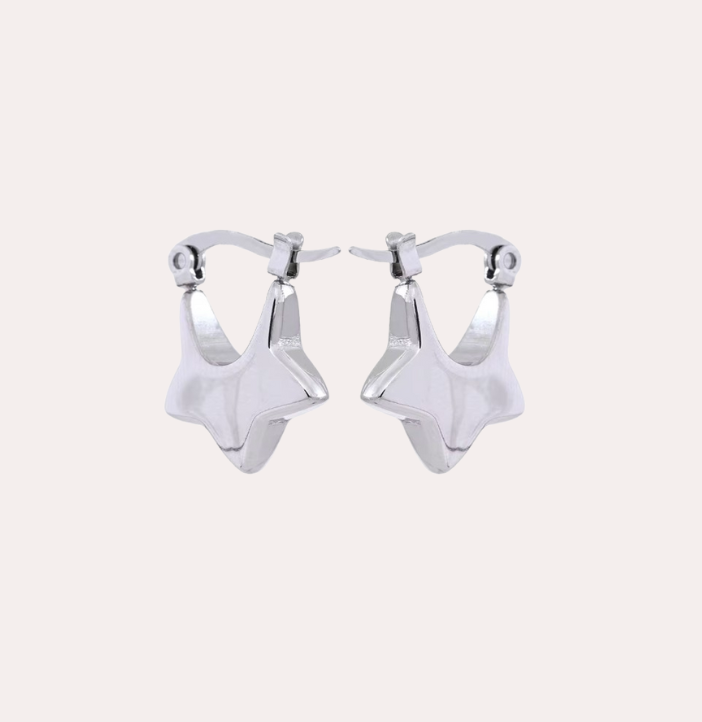 starry huggies silver